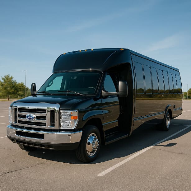 Charter Bus Rental Lafayette 18 Passenger Minibus