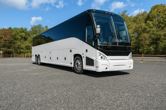 Charter Bus Rental Lafayette 56 Passenger Charter Bus