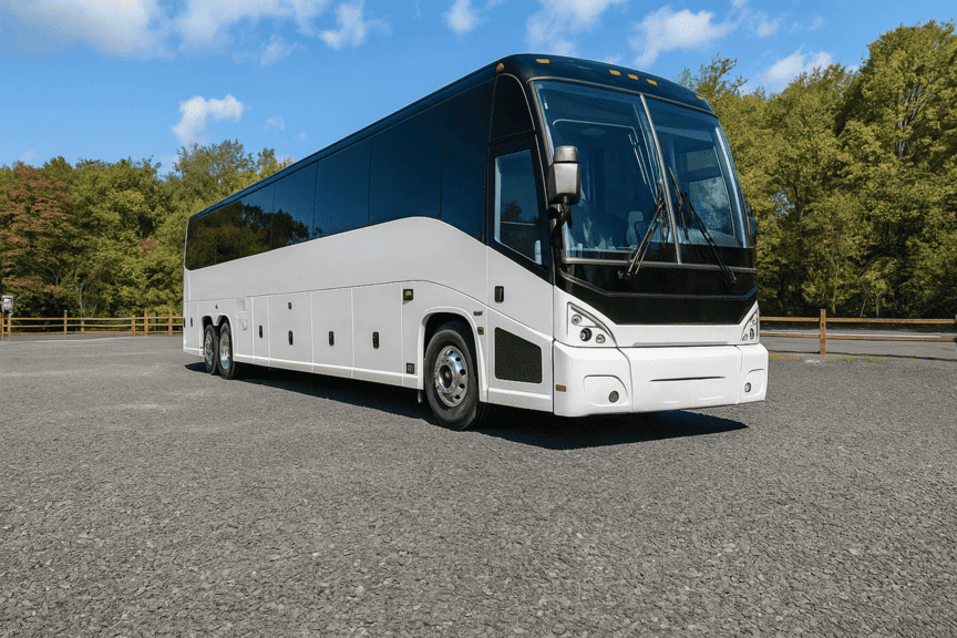 picture of Charter Bus Rental Lafayette coach bus